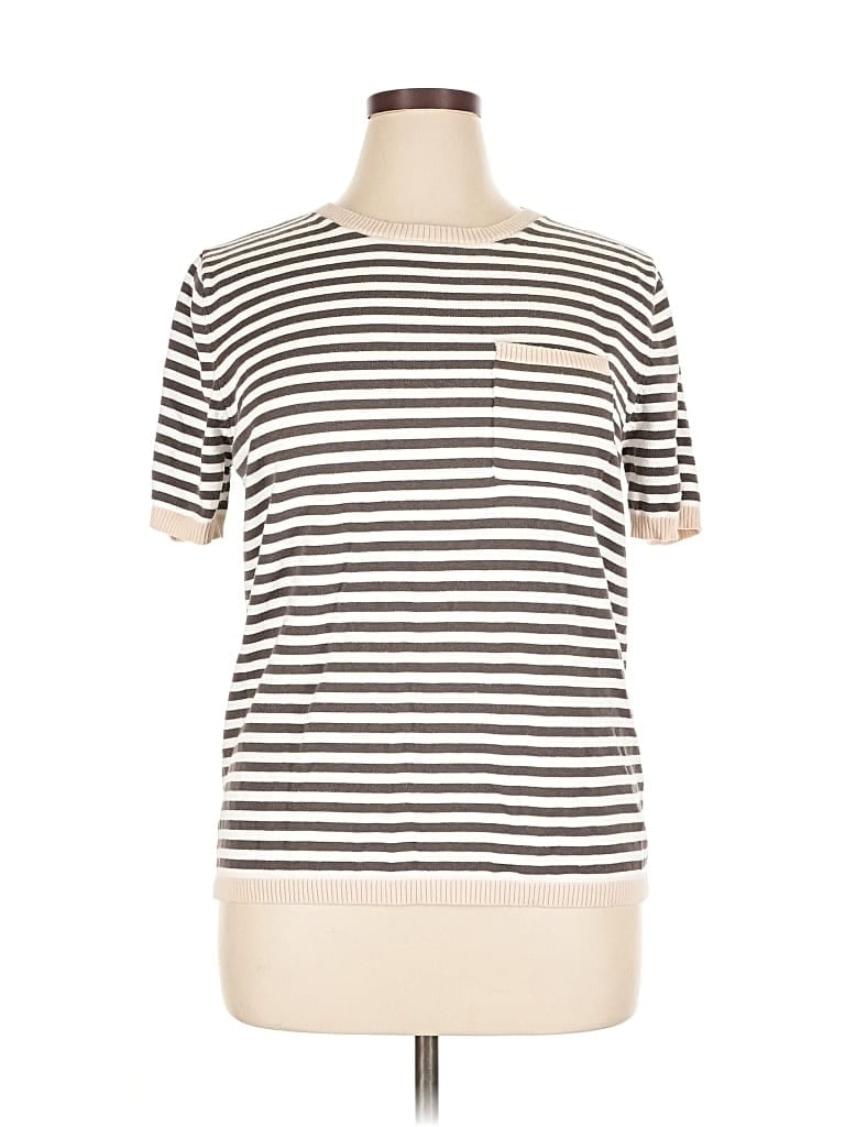 Pre-owned Lillusory Short Sleeve T-shirt In White