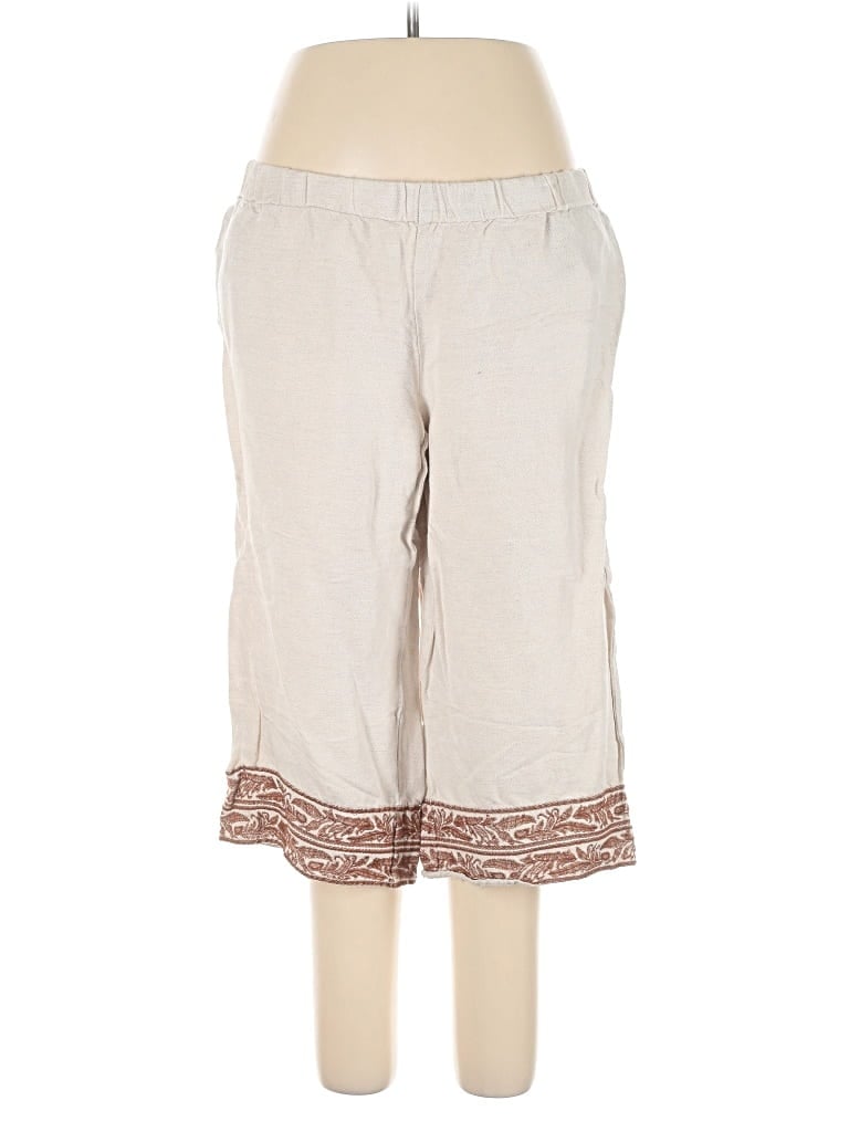 Pre-owned Jjill Casual Pants In Brown