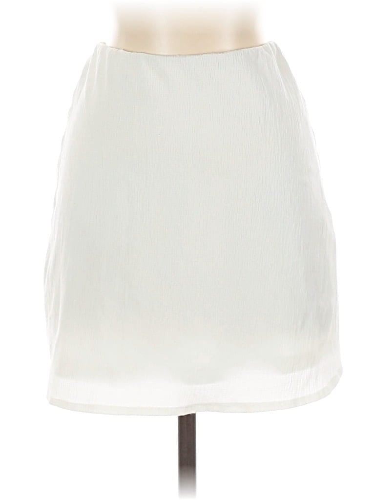 Pre-owned Princess Polly Formal Skirt In White