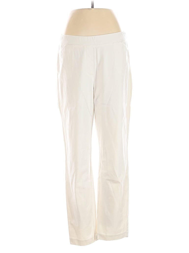 Pre-owned Jjill Casual Pants In White