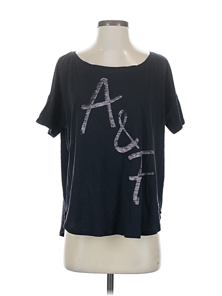 Pre-owned Abercrombie & Fitch Active T-shirt In Black