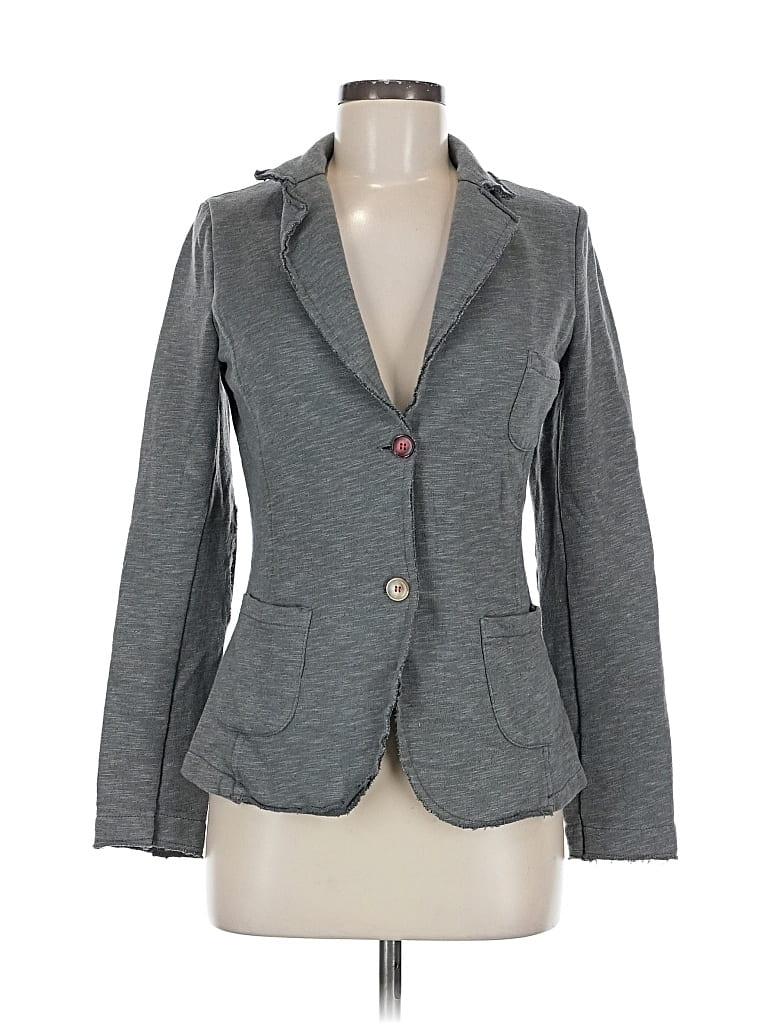 Pre-owned Assorted Brands Blazer Jacket In Gray