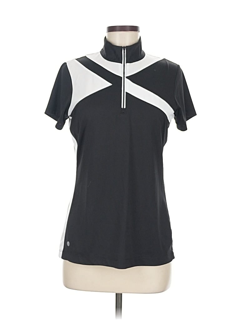 Pre-owned Ep New York Short Sleeve Polo Shirt In Black