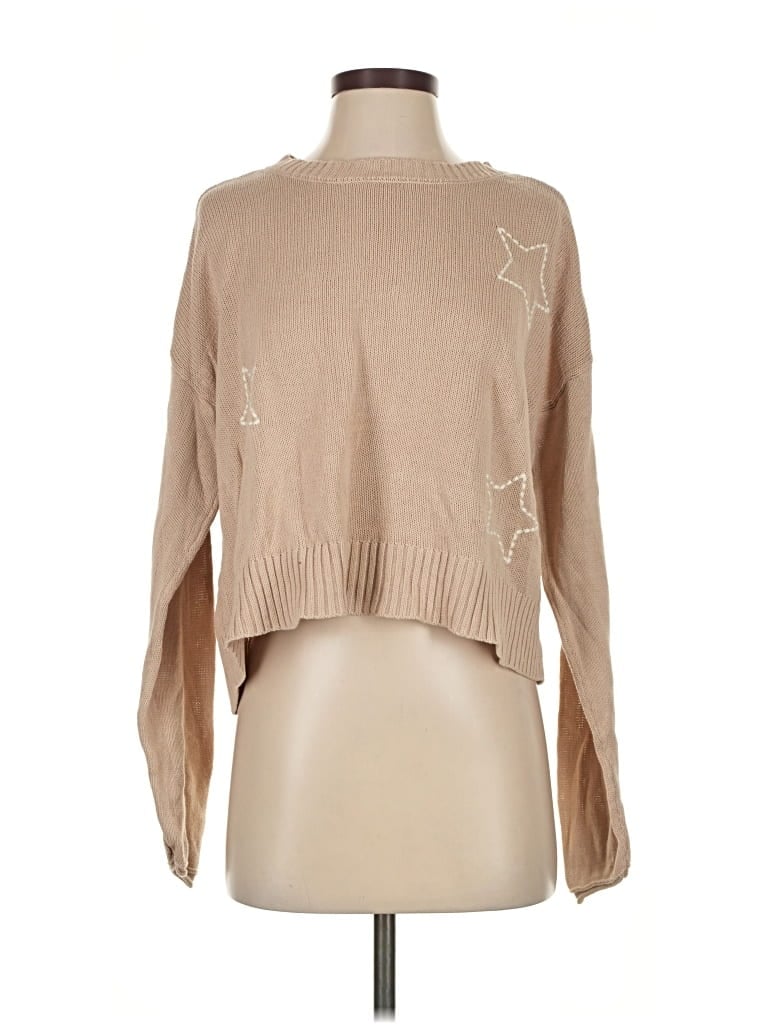 Pre-owned Z Supply Pullover Sweater In Brown