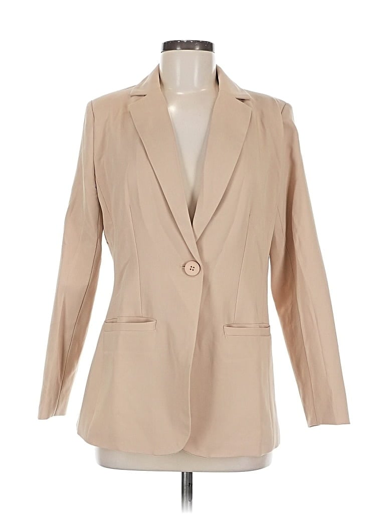 Pre-owned Unbranded Blazer Jacket In Brown