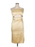 Danielle Bernstein Gold Cocktail Dress Size L - photo 1