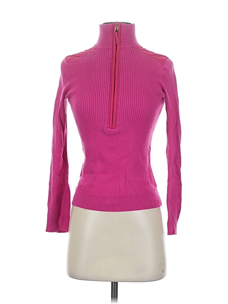 Pre-owned L-rl Lauren Active Ralph Lauren Long Sleeve Top Pink Turtleneck Tops