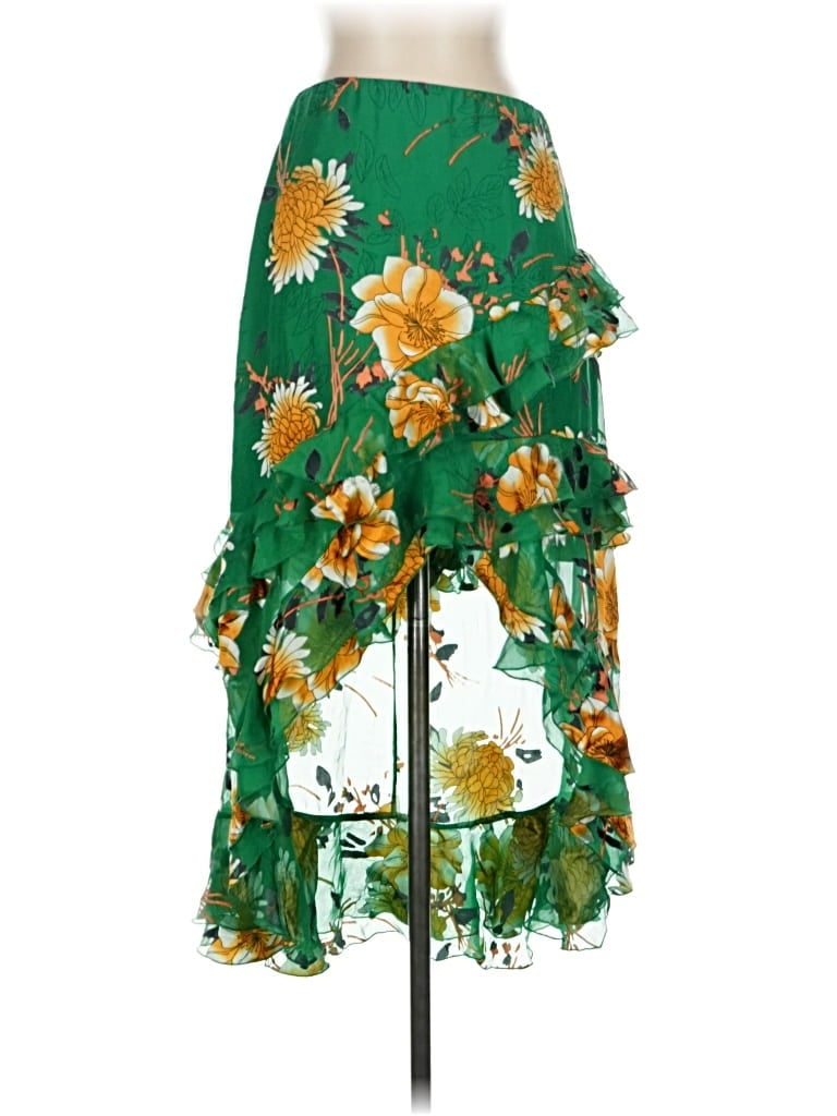 Pre-owned Alice And Olivia Alice + Olivia Casual Skirt In Green