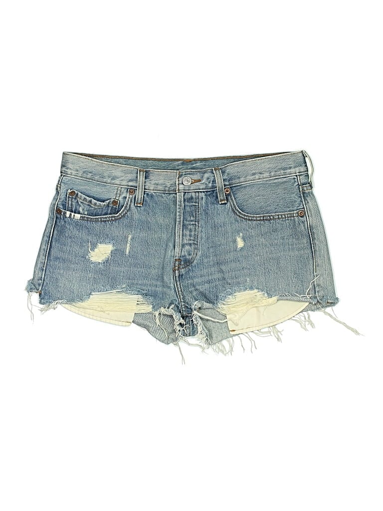 Pre-owned Levi's Denim Shorts In Blue