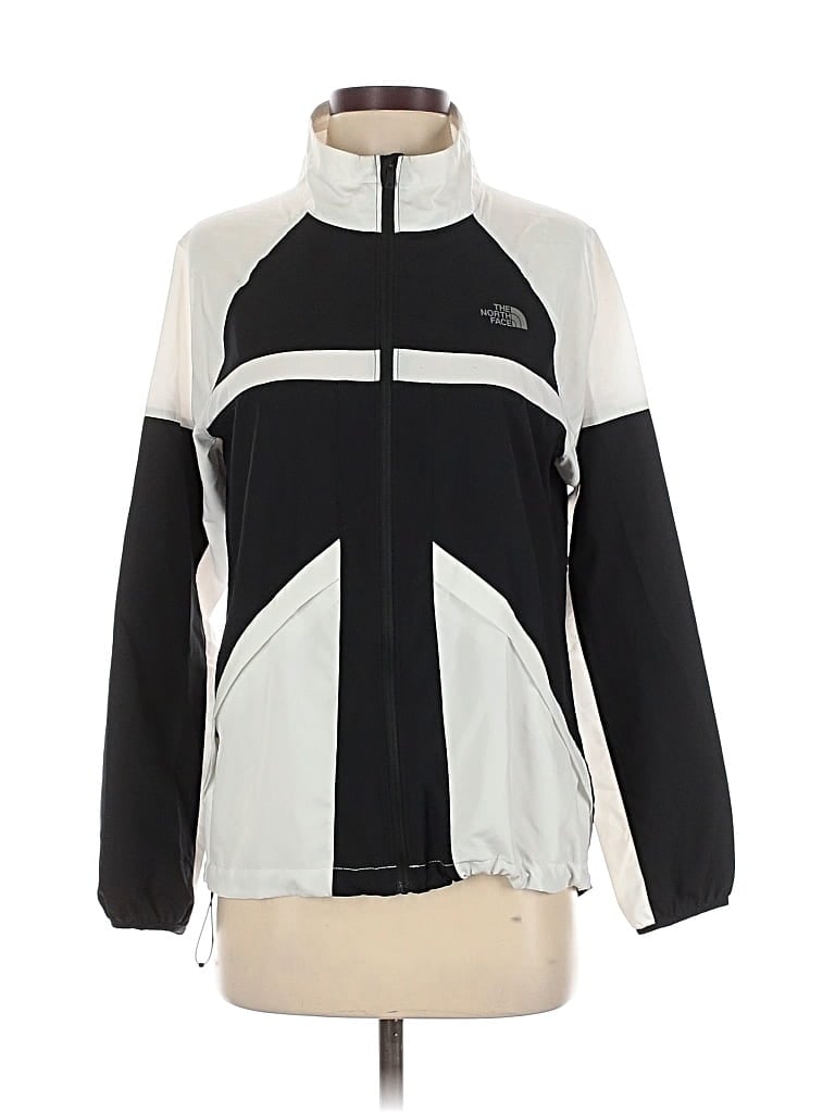 Pre-owned The North Face Track Jacket In White