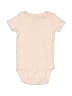 Carter's Tan Short Sleeve Onesie Size 0-3 mo - photo 1