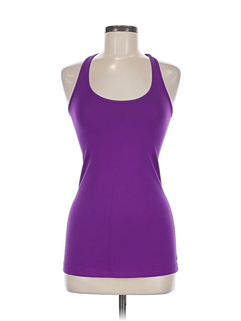 Pre-owned Lululemon Athletica Active Tank Top In Purple