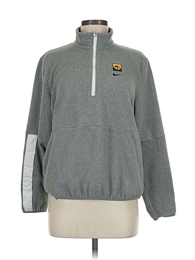 Pre-owned Nike Pullover Sweater In Gray