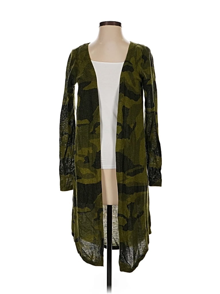 Pre-owned Vici Cardigan Sweater In Green