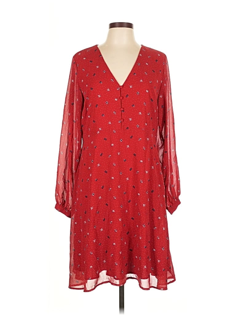 Pre-owned Y.a.s. Casual Dress In Red
