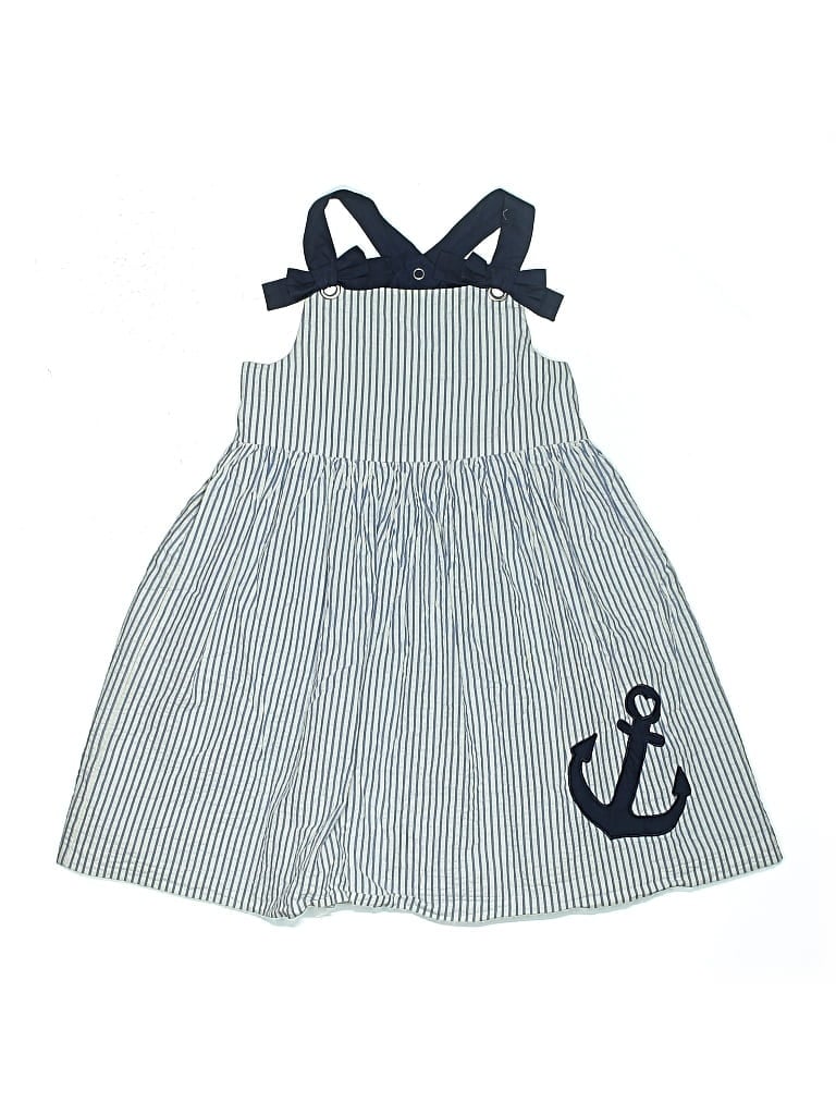 Pre-owned Tahari Kids' Dress In Blue