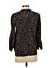 DKNY Black 3/4 Sleeve Silk Top Size 6 - photo 2