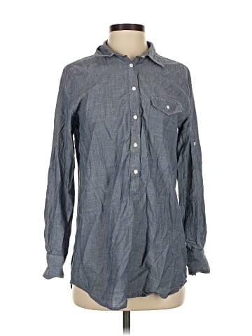 J.Crew Factory Store Long Sleeve Button-Down Shirt (view 1)