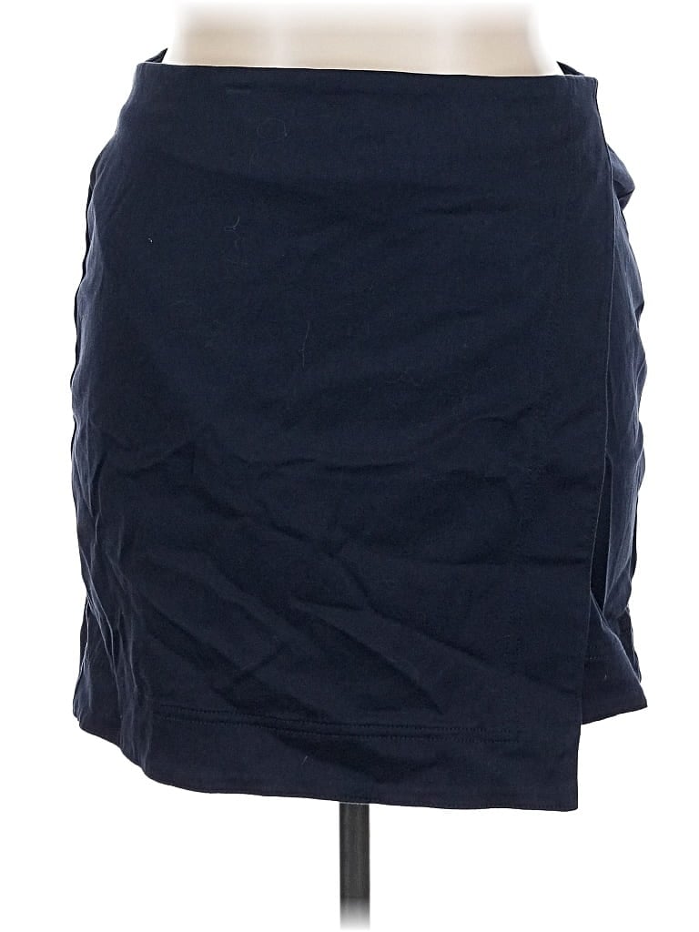 Pre-owned Ann Taylor Casual Skirt In Blue