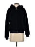 About Us 100% Polyester Black Zip Up Hoodie Size S - photo 1