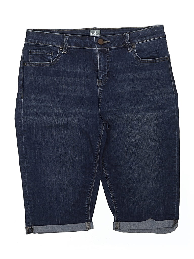 Pre-owned Soho Jeans New York & Company Denim Shorts In Blue