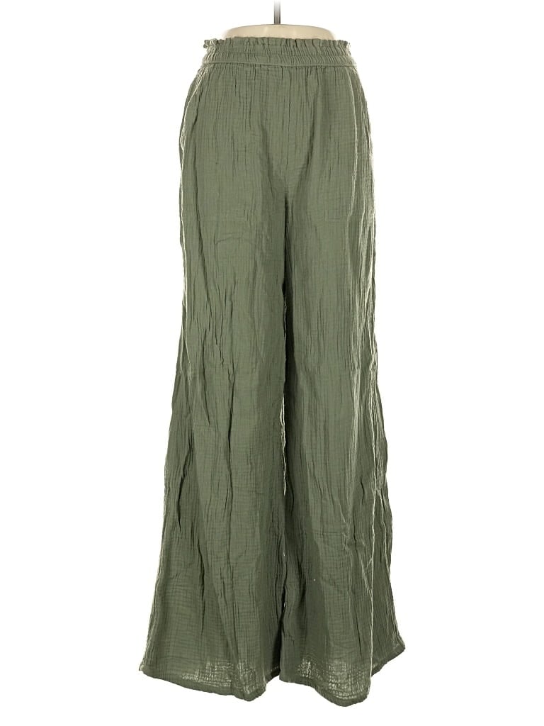Pre-owned Aerie Casual Pants In Green