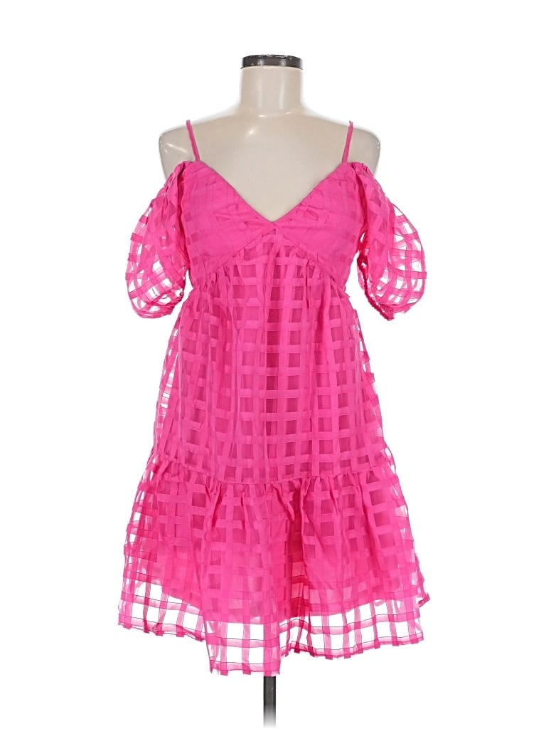 Pre-owned She + Sky Cocktail Dress In Pink