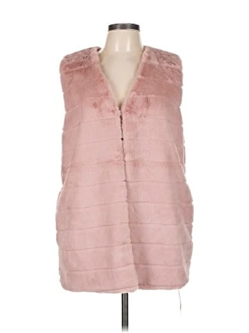 Echo Faux Fur Vest (view 1)