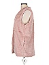 Echo 100% Polyester Pink Faux Fur Vest Size M - photo 5