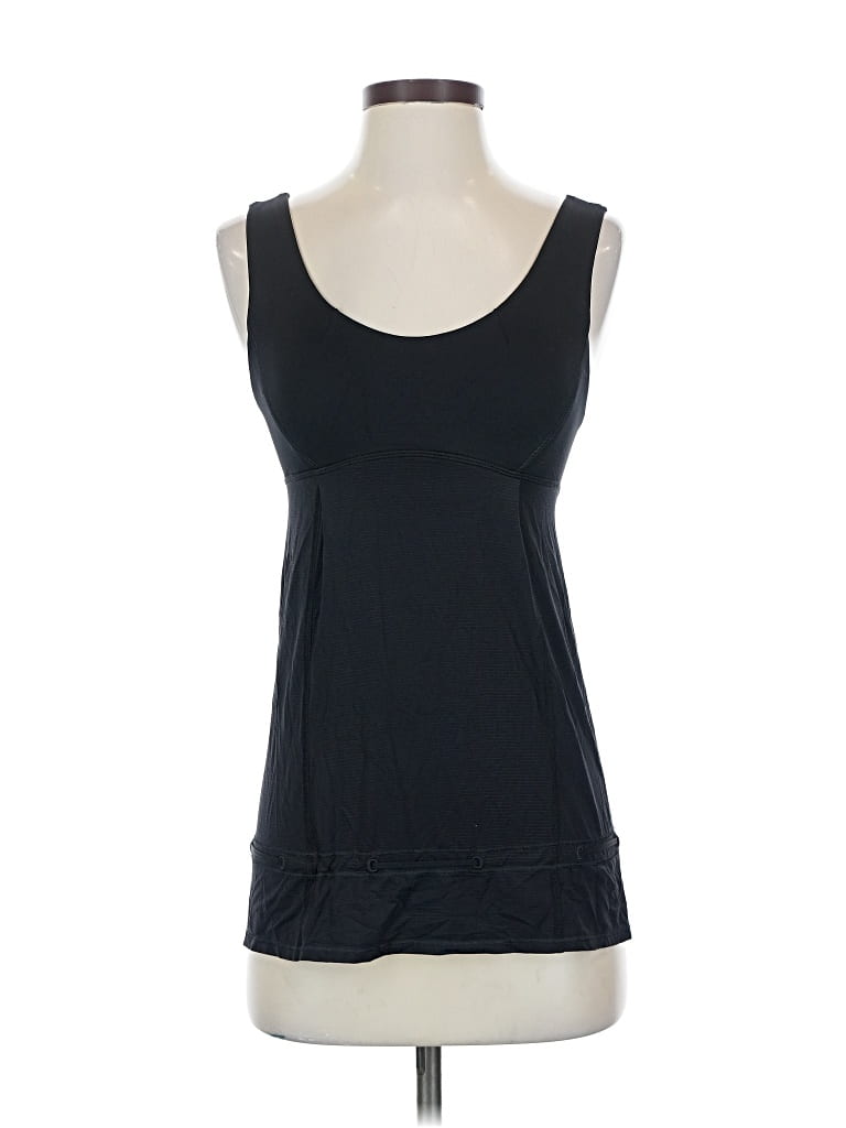 Pre-owned Lululemon Athletica Active Tank Top In Black