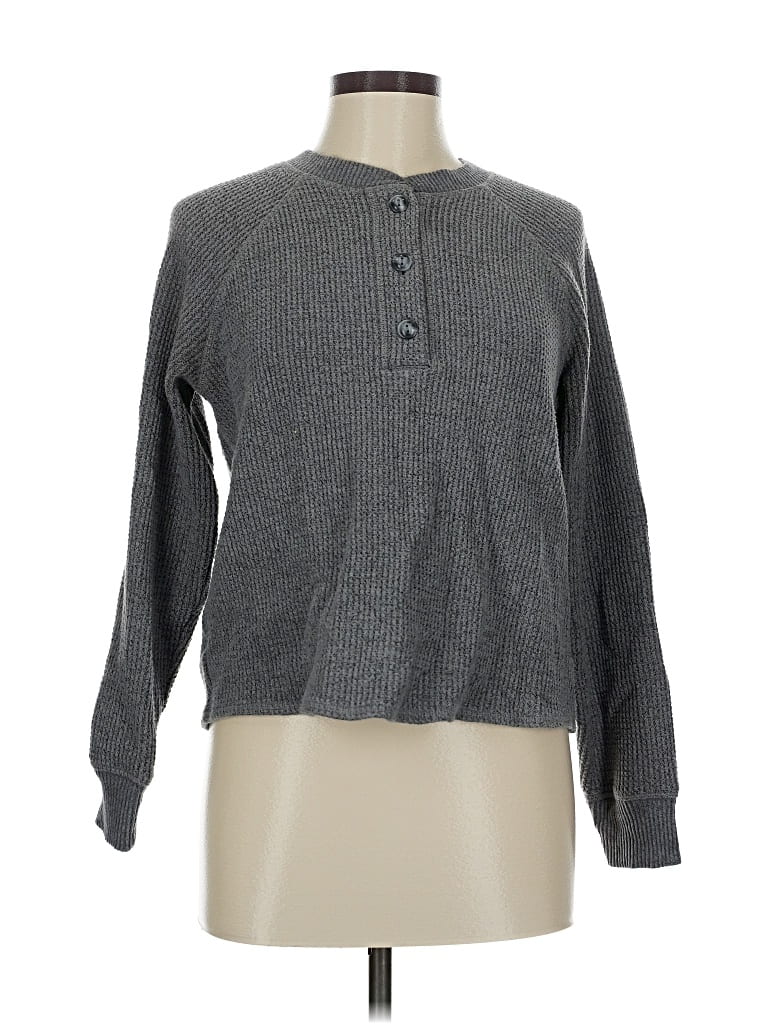 Pre-owned Old Navy Pullover Sweater In Gray