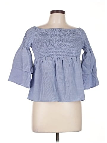 Honey Punch 3/4 Sleeve Blouse (view 1)
