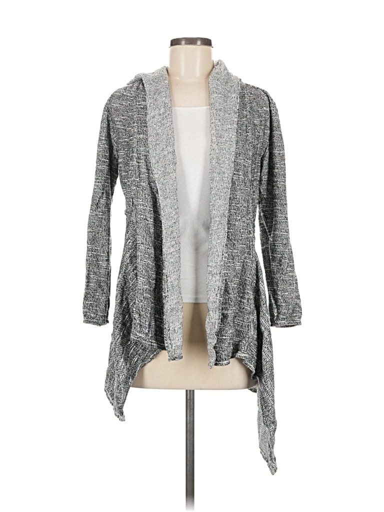 Pre-owned Max Studio Cardigan Sweater In Gray