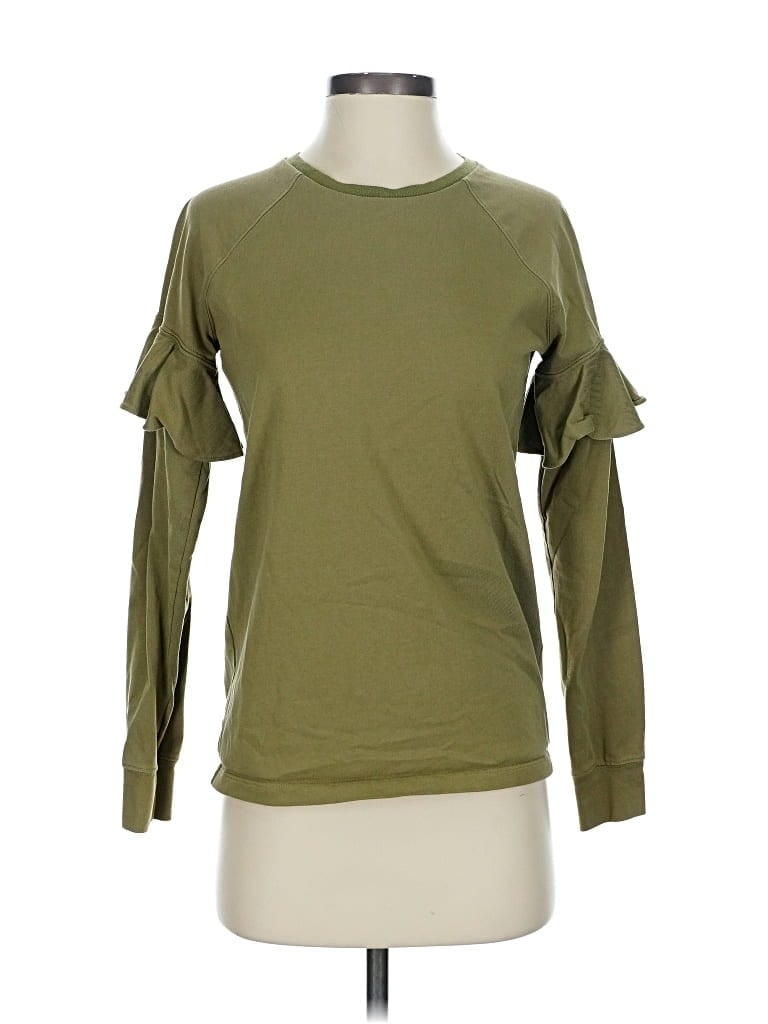 Pre-owned Polo Ralph Lauren 3/4 Sleeve T-shirt In Green