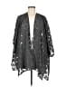 Maurices 100% Polyester Gray Teal Kimono One size - photo 1