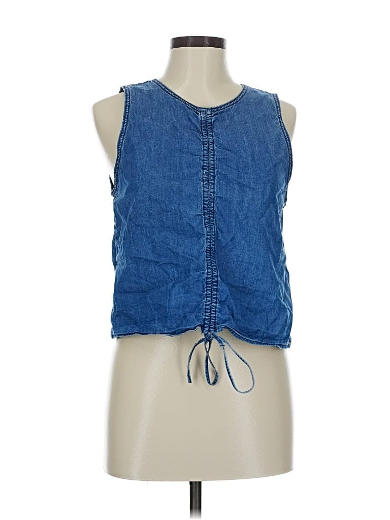 Pre-owned 3x1 Denim Vest In Blue