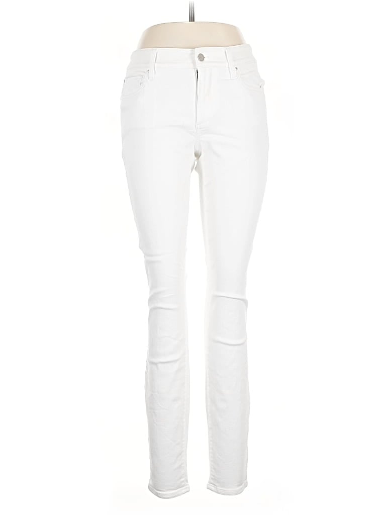 Pre-owned Ann Taylor Jeans In Ivory
