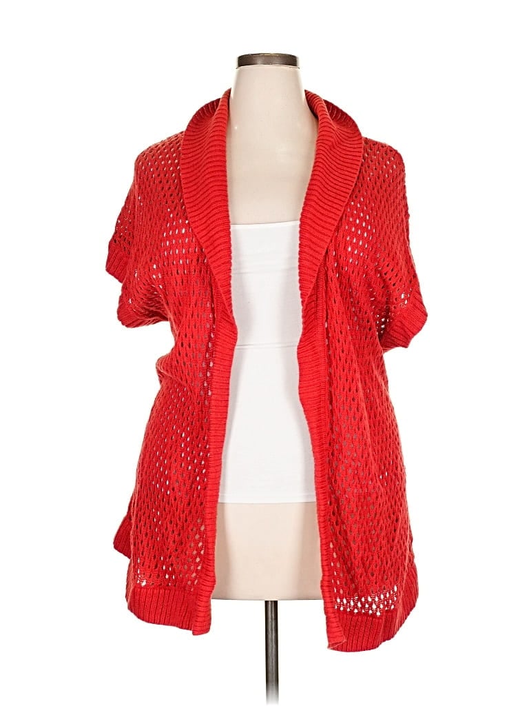 Pre-owned Cj Banks Kimono In Red