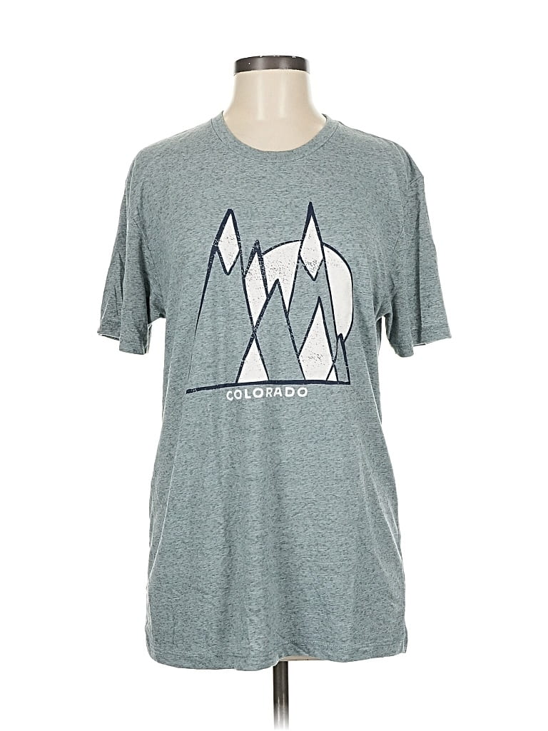 Pre-owned Mv Sport Short Sleeve T-shirt In Gray