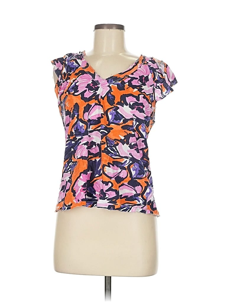 Pre-owned Maeve By Anthropologie Sleeveless T-shirt In Purple