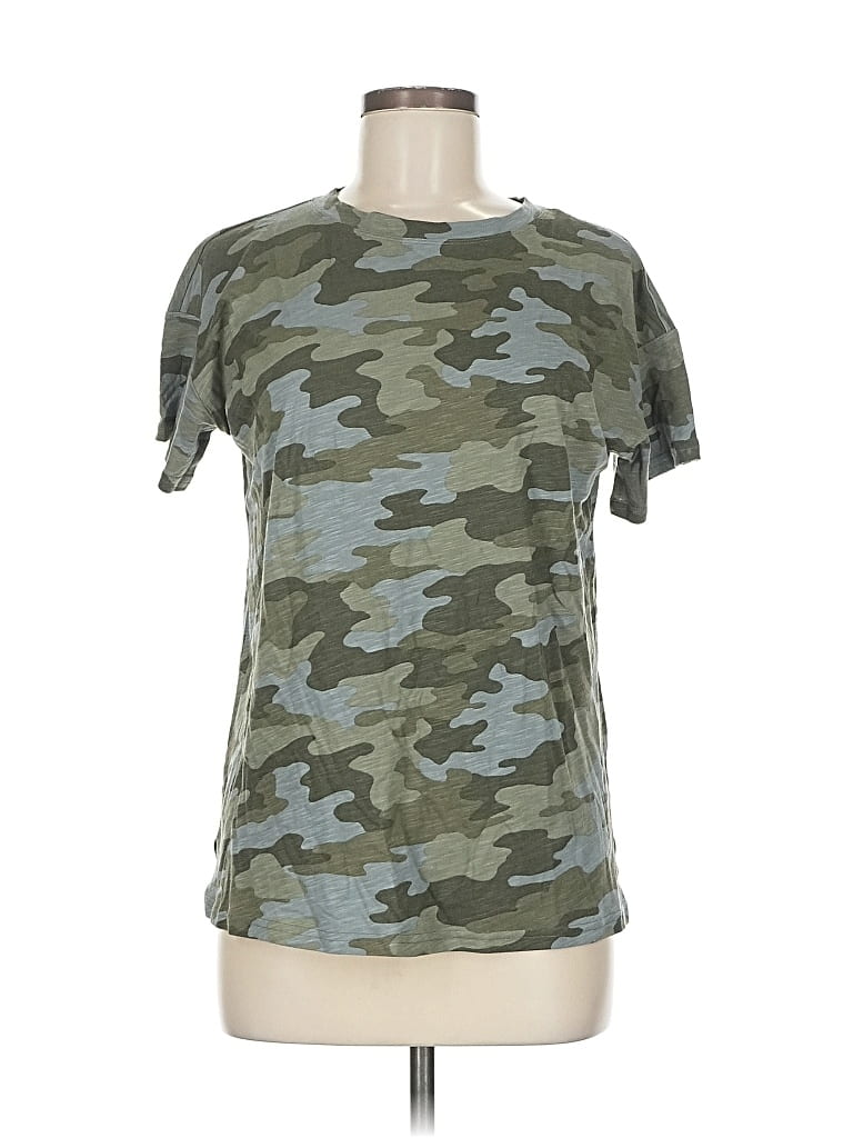 Pre-owned 24/7 Maurices Short Sleeve T-shirt In Green