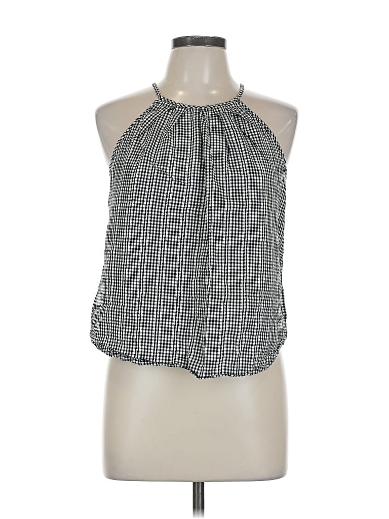 Pre-owned Universal Thread Sleeveless Blouse In Gray