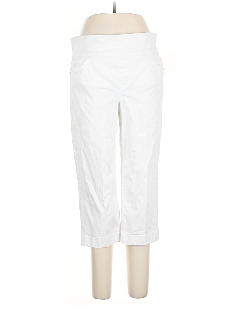 Pre-owned Gloria Vanderbilt Casual Pants In White