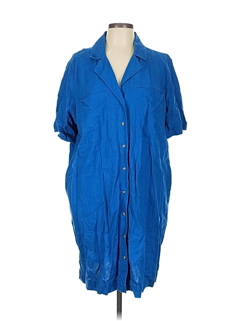 Pre-owned Universal Thread Casual Dress In Blue