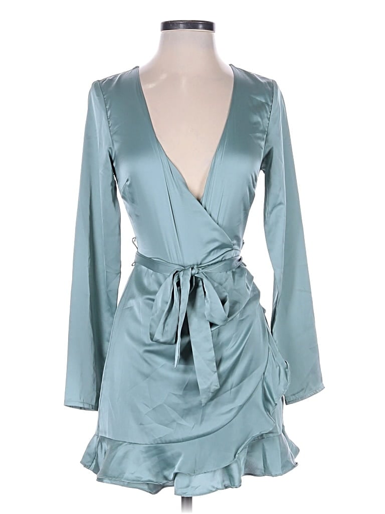 Pre-owned Altar'd State Cocktail Dress In Green