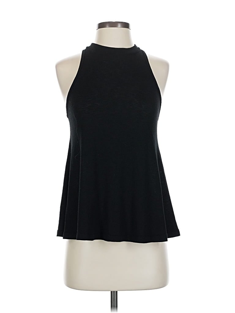 Pre-owned Free People Tank Top Black Halter Neckline Tops
