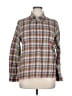 Chaps Plaid Green Long Sleeve Button-Down Shirt Size XL - photo 1