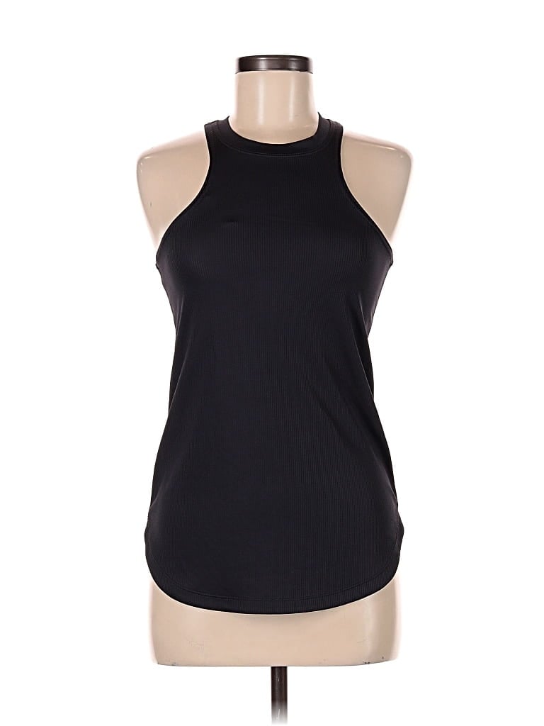 Pre-owned Nike Tank Top Gray Halter Neckline Tops