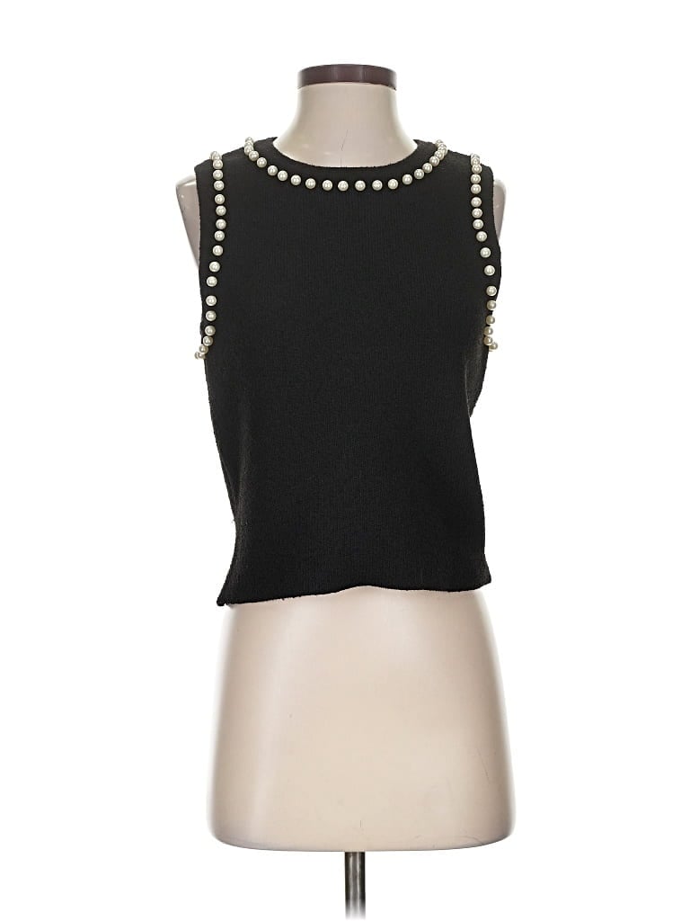 Pre-owned By Anthropologie Cardigan Sweater In Black