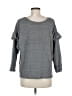 Current/Elliott Gray 3/4 Sleeve Top Size Med (2) - photo 2